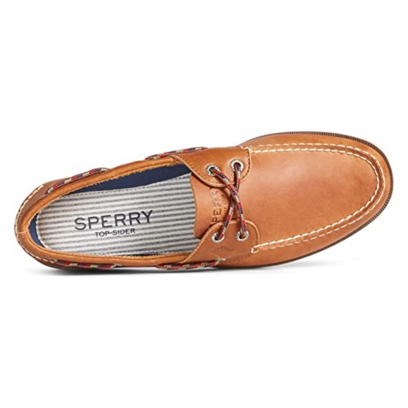 Sperry Mens Leeward 2-Eye Leather Boat Shoe - Picture 4 of 7